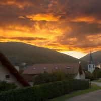 Le village vu depuis le gite